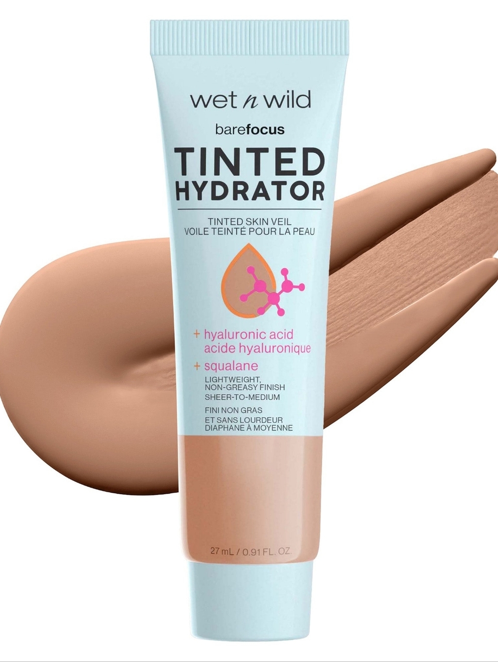Wet N Wild Bare Focus Tinted Hydrator Tinted Skin Veil Tan Medium Deep